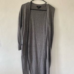 Forever, 21 gray long cardigan